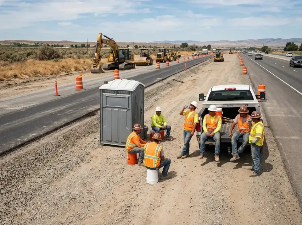 highway-road-construction-crew-007 — frequently asked questions, Porta Potty and Restroom Rentals in Bossier City, LA